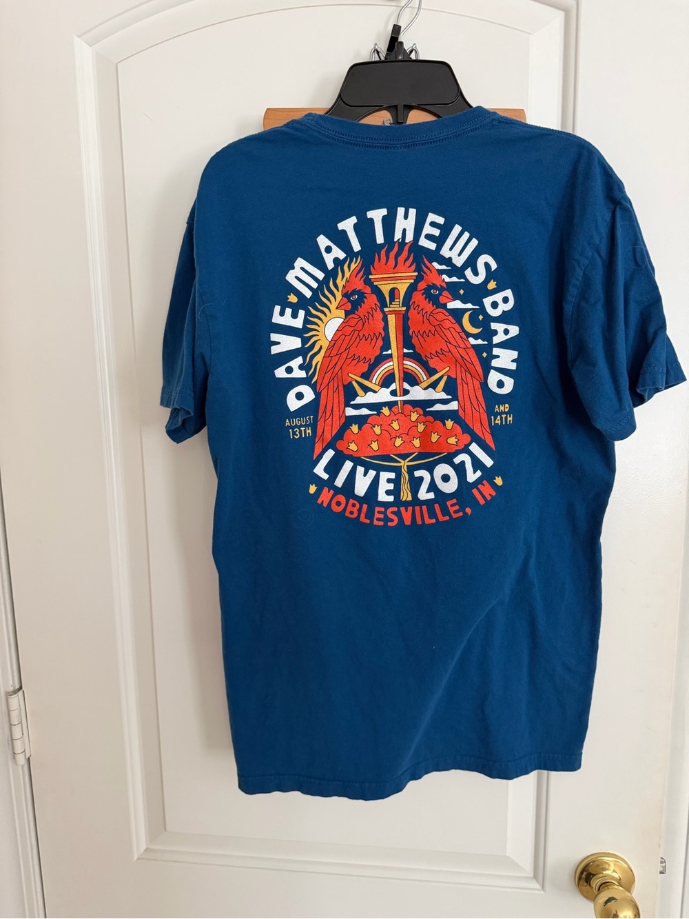 Like new Dave Matthews band DMB 2021 deer creek ruoff concert t shirt medium